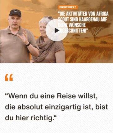 Kundenstimmen 2 Safari Tansania